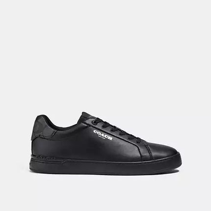 Men's Clip Low Top Black Sneakers