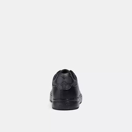 Men's Clip Low Top Black Sneakers