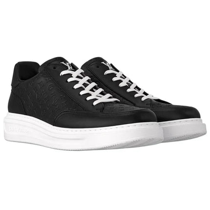 Men's Louis Vuitton Beverly Hills Trainer Black Sneakers