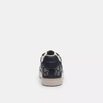 Men's Coach Clip Low-Top Skateboard Blue Sneakers