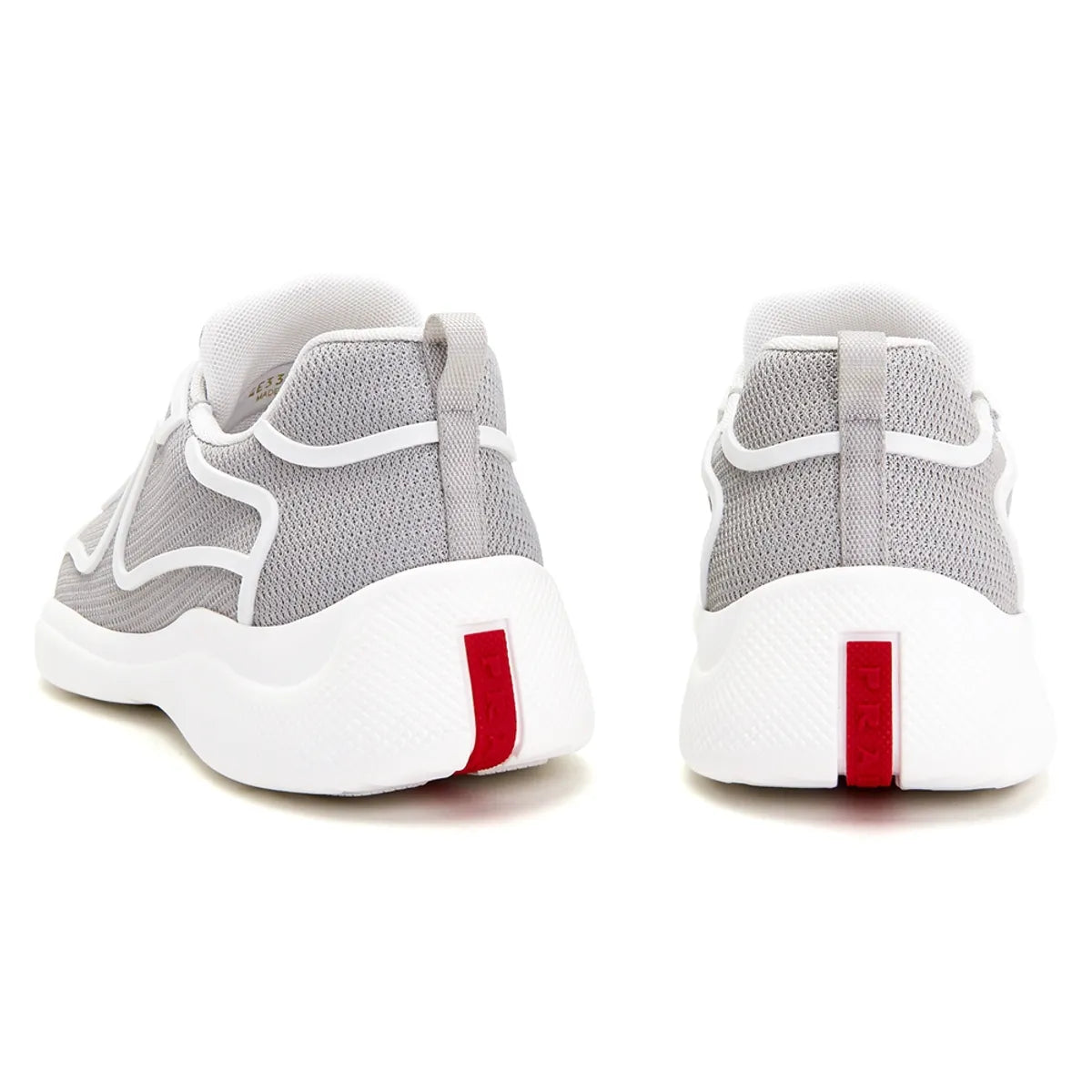 Men's Prada America's Cup Gray Sneakers