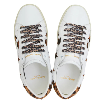 Men's Saint Laurent Court Classic SL06 Leopard Sneakers