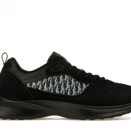 Men's Dior B25 Runner Black Green Sneakers