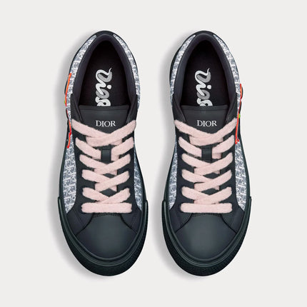 Men's Dior B33 Runner Navy Blue Sneakers
