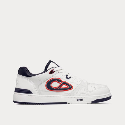 Men's Dior B57 Low-Top White Navy Sneakers