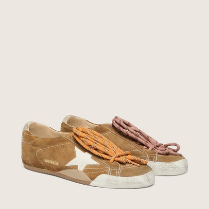 Men's Golden Goose Deluxe Brand Super-Star Tobacco Sneakers