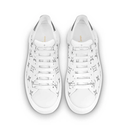 Men's Louis Vuitton Time Out Silver Sneakers