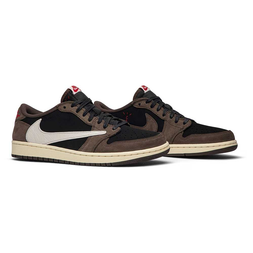 Men's Travis Scott x Air Jordan 1 Retro Low ‘ Mocha' Shoes