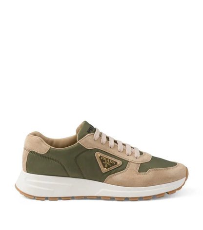 Men's Prada Prax 01 Re-Nylon 'Beige Green' Sneakers
