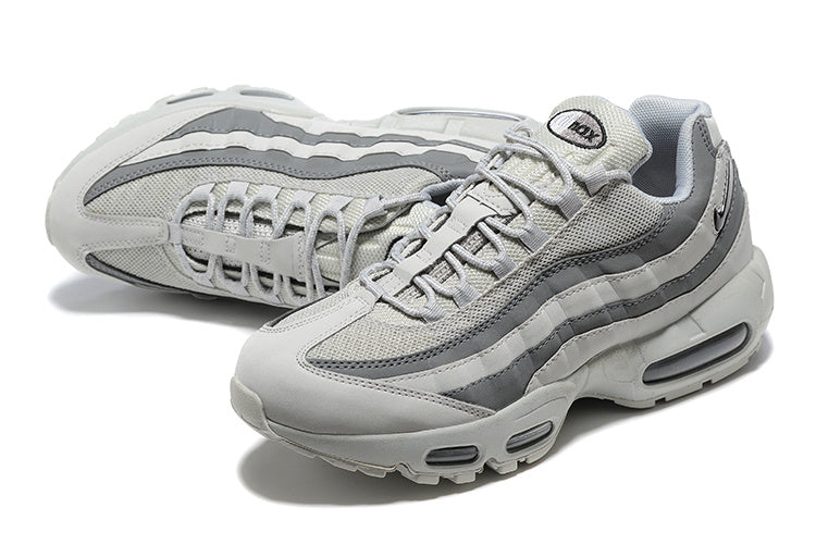 Men's Nike Air Max 95 Grey Midnight Navy Shoes