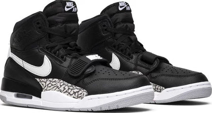 Men's Air Jordan Legacy 312 High Black Cement Shoes