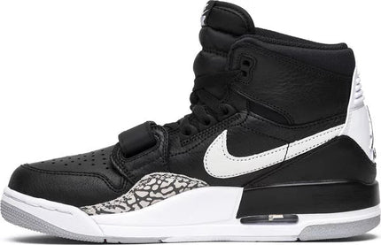 Men's Air Jordan Legacy 312 High Black Cement Shoes