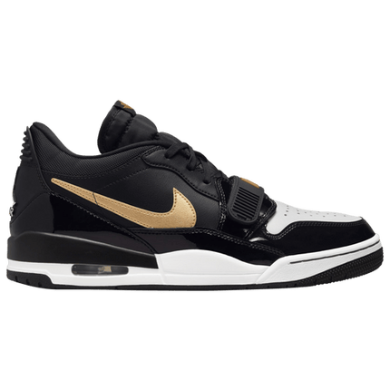 Men's Air Jordan Legacy 312 Low Black Metallic Gold Shoes