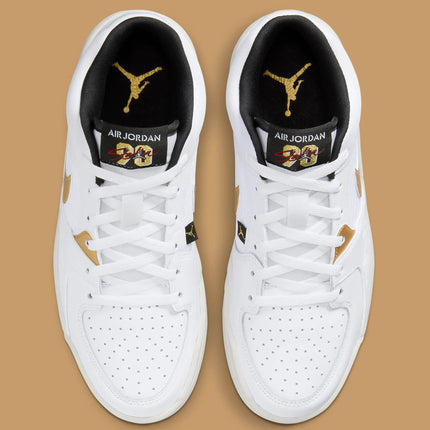 Men's Air Jordan Stadium 90 White Gold Shoes