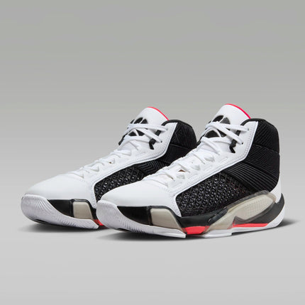 Men's Air Jordan 38 PF White Siren Red Black Shoes