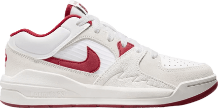 Men's Air Jordan Stadium 90 White Varsity Red Shoes
