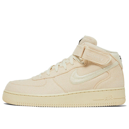 Men's Air Force 1 Mid x Stussy Ã¢â‚¬â€œ Fossil Hemp Shoes
