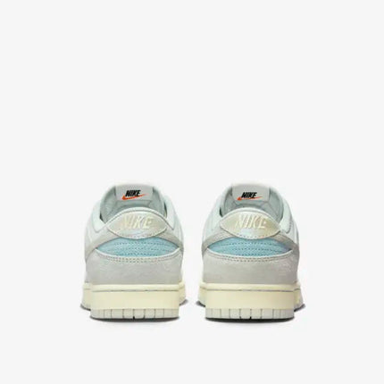 Men's Dunk Low SE Light Silver and Ocean Bliss Shoes