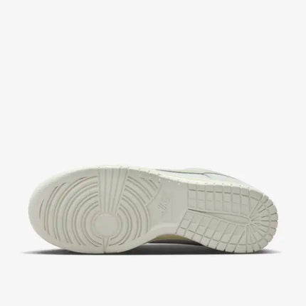 Men's Dunk Low SE Light Silver and Ocean Bliss Shoes