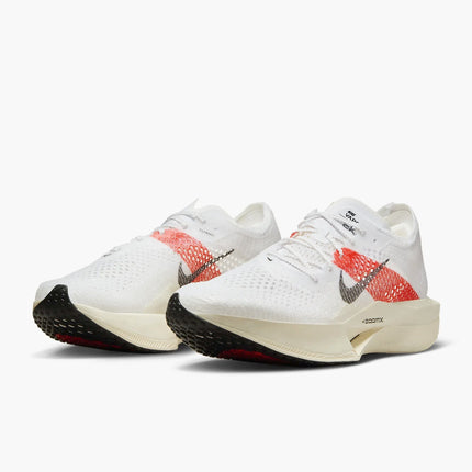 Men's Alphafly 3 In White And Chile Red Shoes