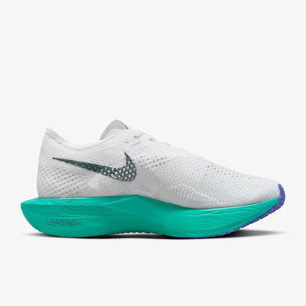 Men's Alphafly 3 In White and Jade Ice Shoes