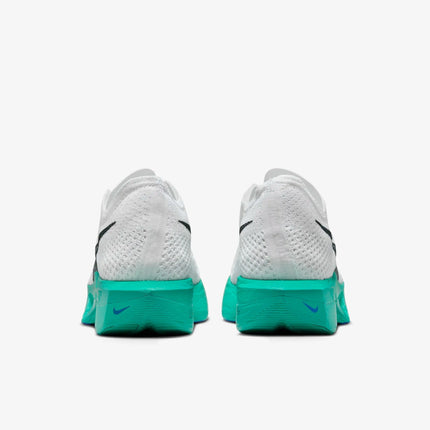 Men's Alphafly 3 In White and Jade Ice Shoes