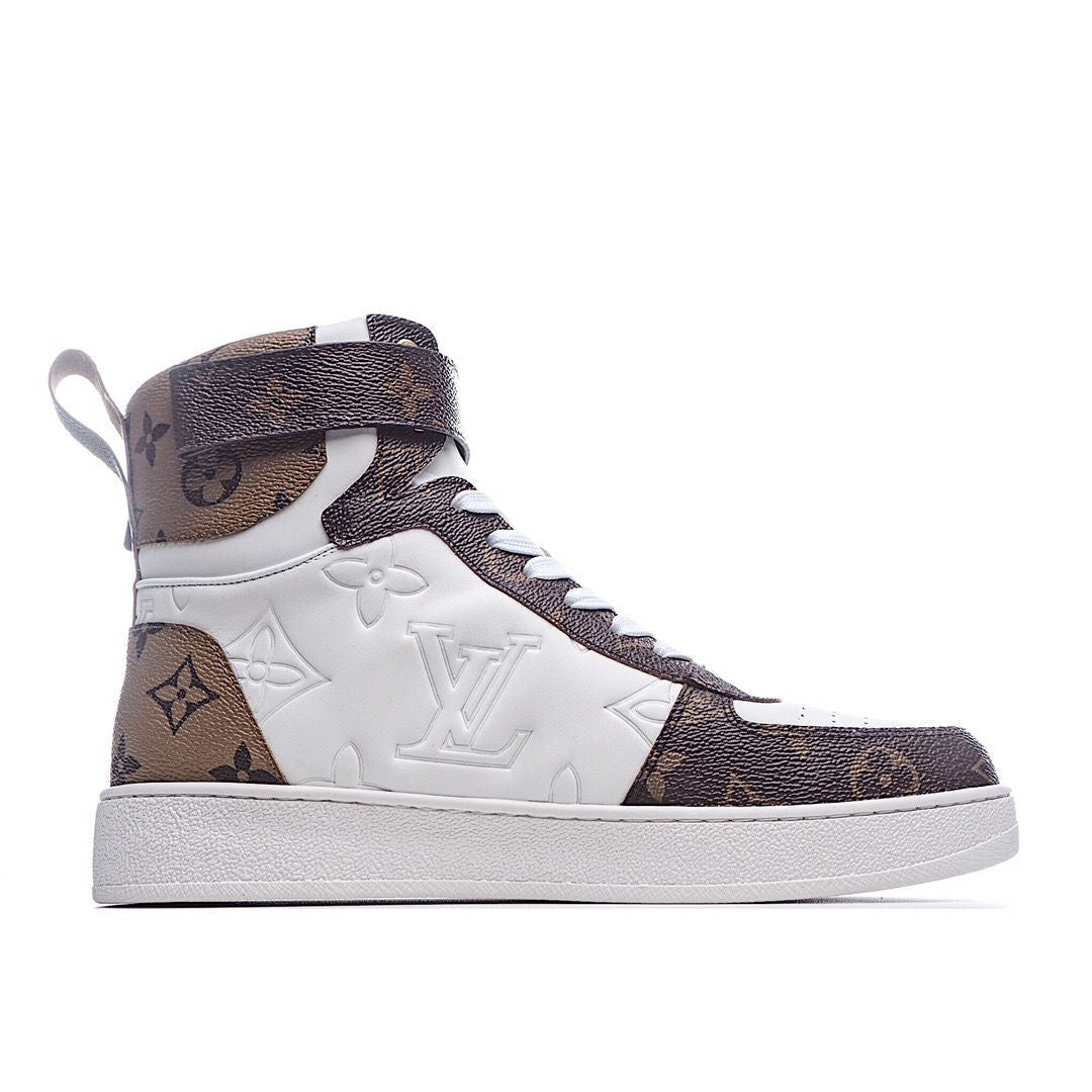 Men's Louis Vuitton Rivoli High Sneaker Shoes A4