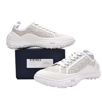 Men's Christian Dior B28 Oblique Flax White Sneaker Shoes
