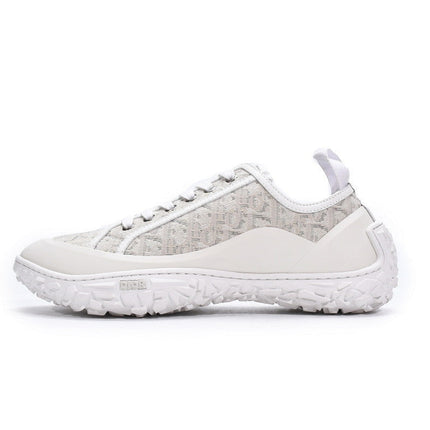 Men's Christian Dior B28 Oblique Flax White Sneaker Shoes