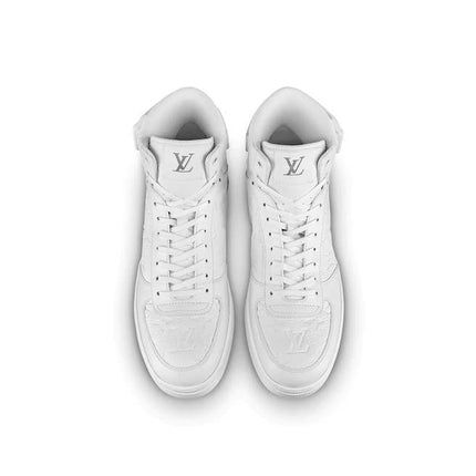 Men's LV Louis Vuitton Rivoli Sneaker Boot Shoes V5