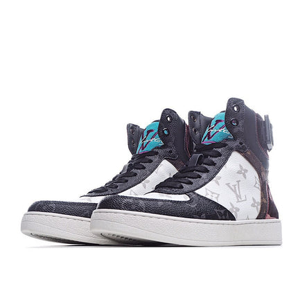 Men's Louis Vuitton Rivoli High Sneaker Shoes A9