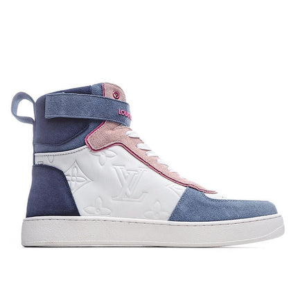 Men's Louis Vuitton Rivoli High Sneaker Shoes A7