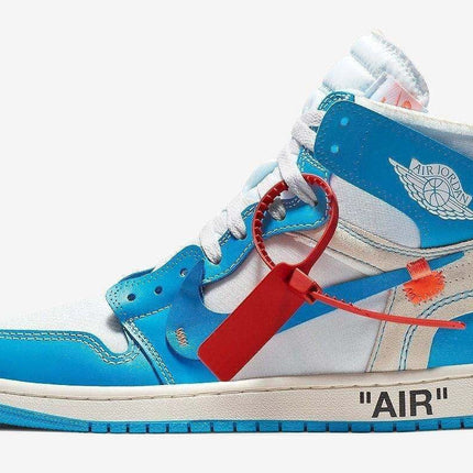 Men's Air Jordan 1 X Off White UNC Shoes