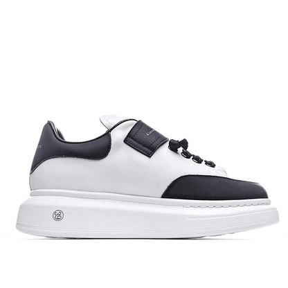 Men's Alexander MCQueen Oversized Sole Leather Sneakers Shoes V8