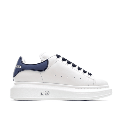 Men's Alexander MCQueen Oversized Sole Leather Sneakers Shoes V14