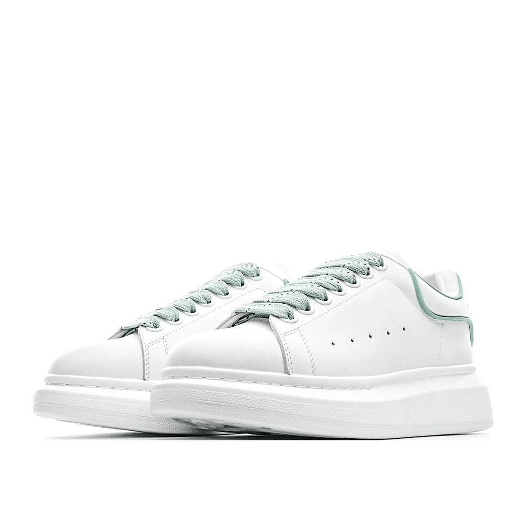Men's Alexander MCQueen Oversized Sole Leather Sneakers Shoes V11