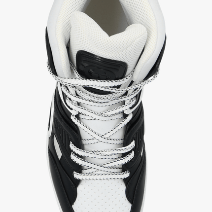 Men's Gucci Basket Black White Sneaker Shoes
