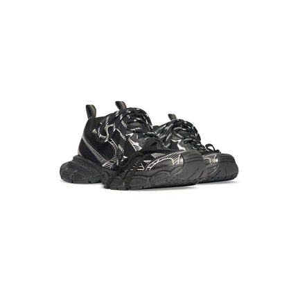Men's Balenciaga 3XL Sneaker In Black And Silver