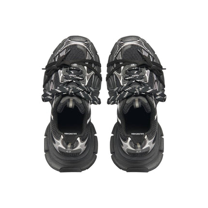 Men's Balenciaga 3XL Sneaker In Black And Silver