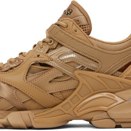 Men's Balenciaga Track 2.0 Open Sneaker In Camel