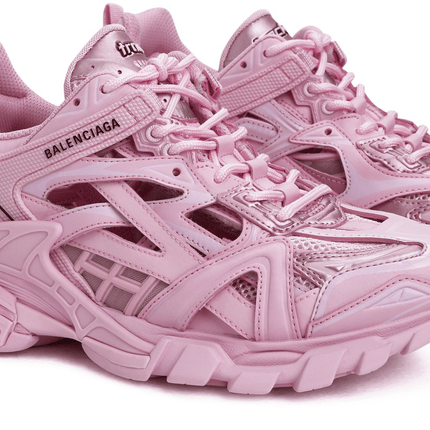 Women's Balenciaga Track 2.0 Open Sneaker In Pink