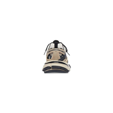 Men's Balenciaga Track 2.0 Open Sneaker In Beige Black