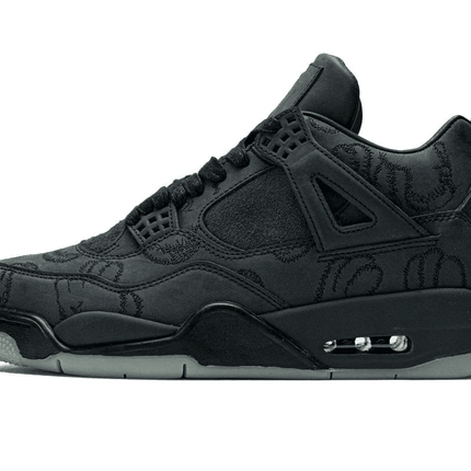 Men's Air Jordan 4 KAWS Black Shoes