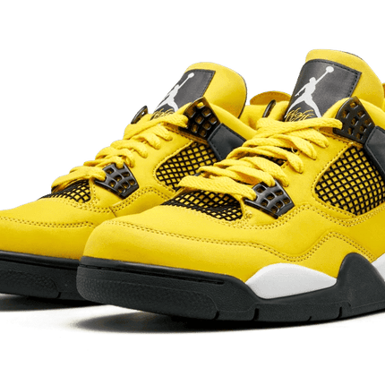 Men's Air Jordan 4 Lightning Yellow Shoes