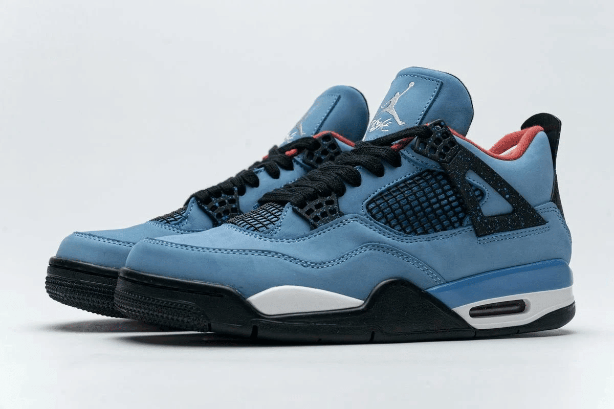 Men's Air Jordan 4 Houston Oilers Shoes