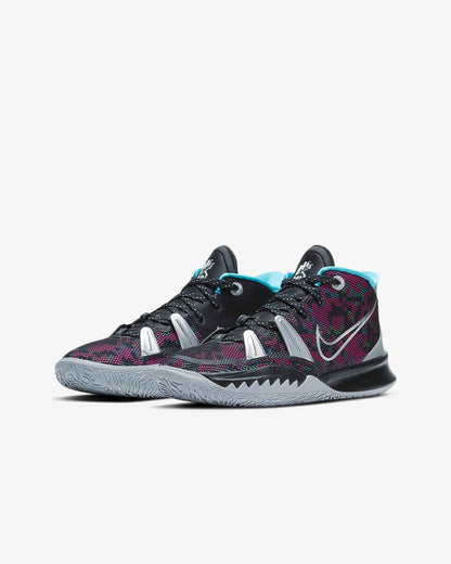 Men's Kyrie 7 Pixel Camo Purple Shoes
