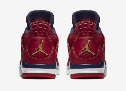 Men's Air Jordan 4 Fiba Gym Red Shoes
