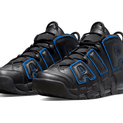 Men's Air More Uptempo Black Game Royal Shoes