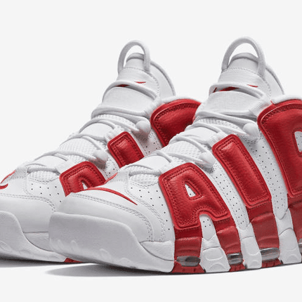 Men's Air More Uptempo GS Gym Red Shoes