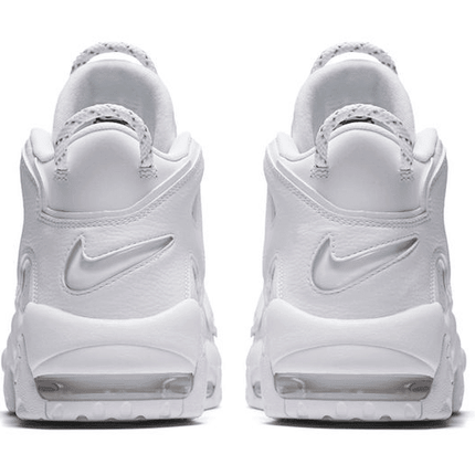 Men's Air More Uptempo GS Triple White Shoes